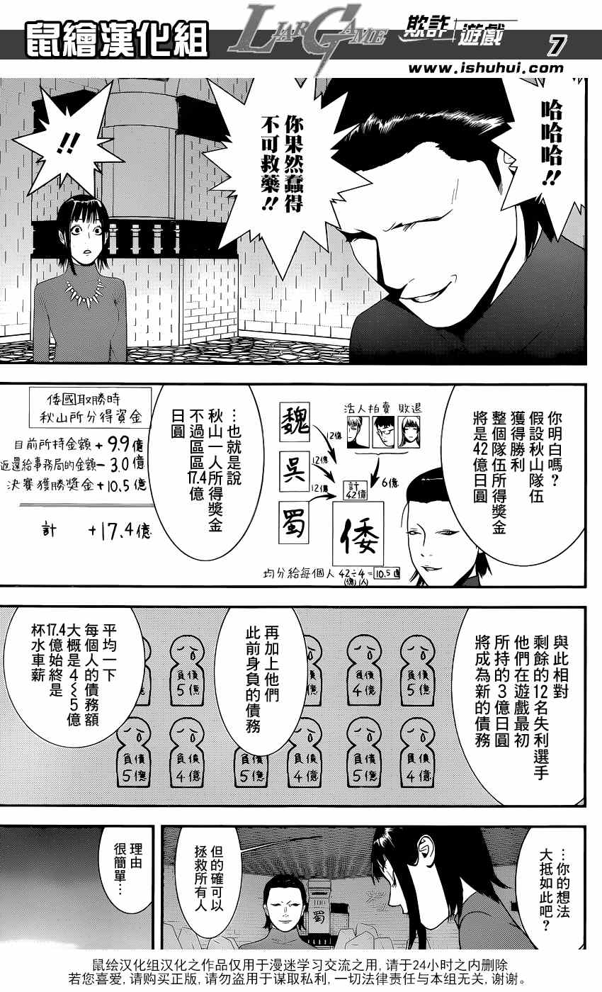 《欺诈游戏》漫画 188集