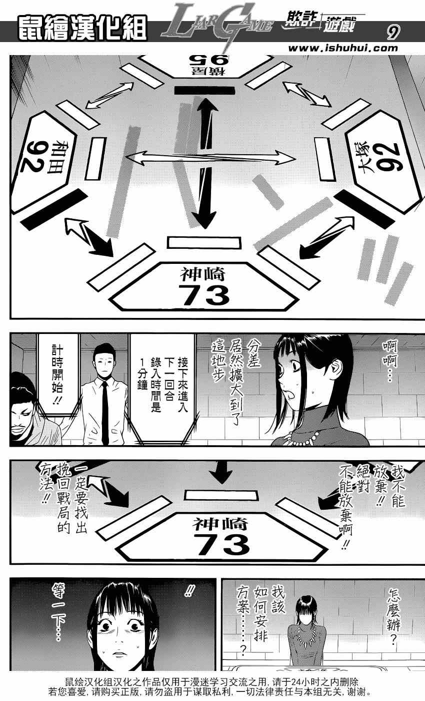 《欺诈游戏》漫画 187集