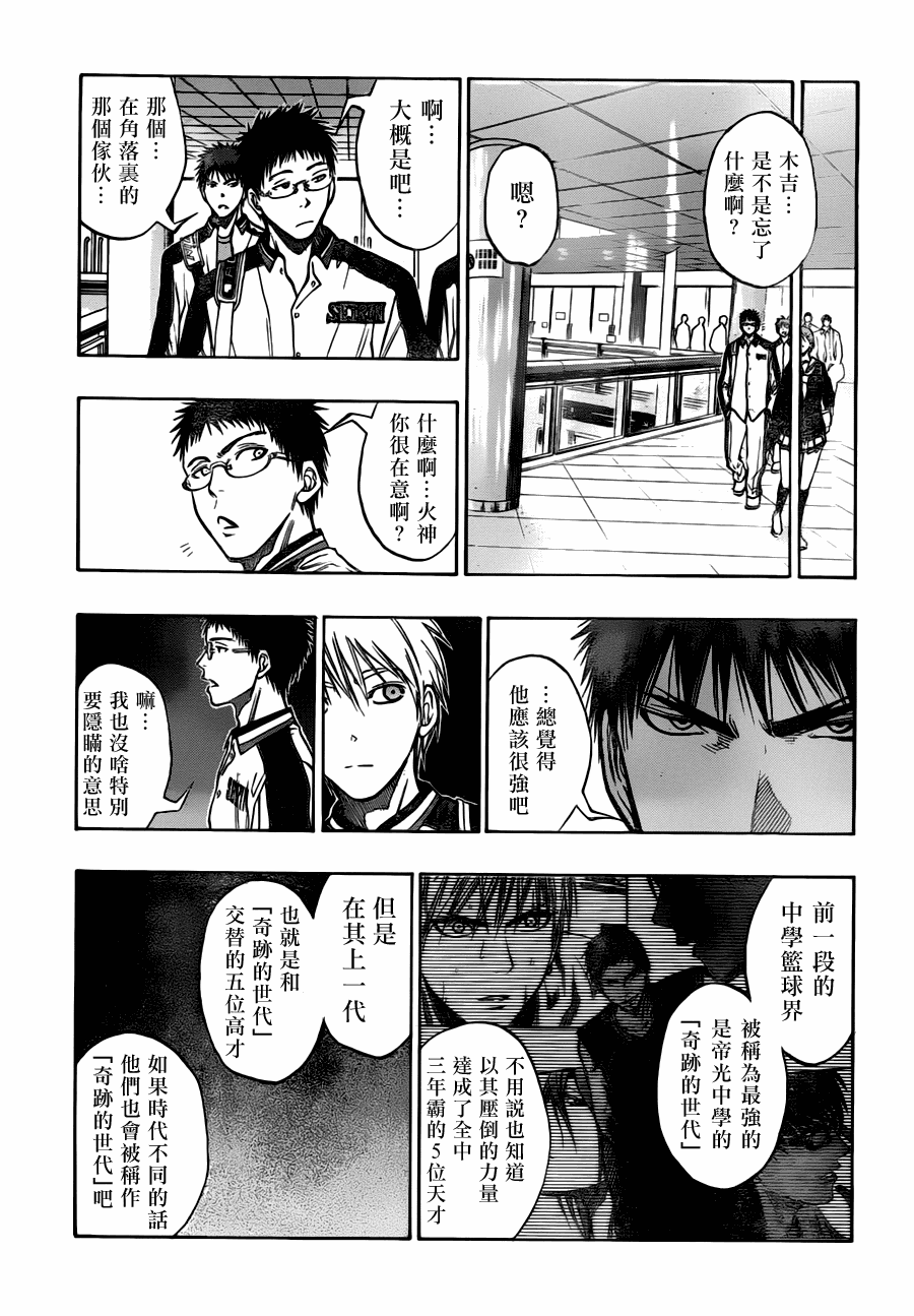 《黑子的篮球》漫画 085集