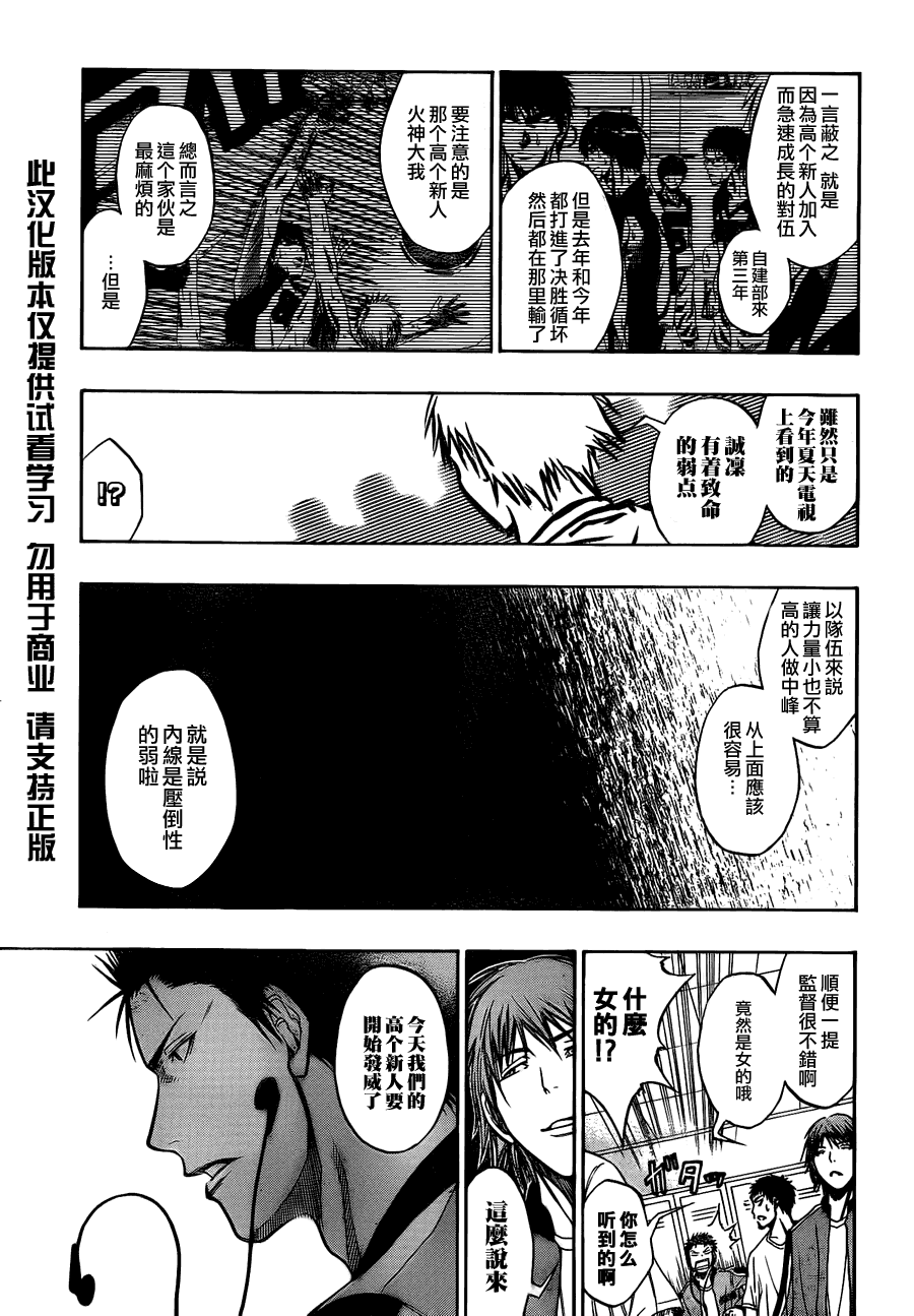 《黑子的篮球》漫画 081集