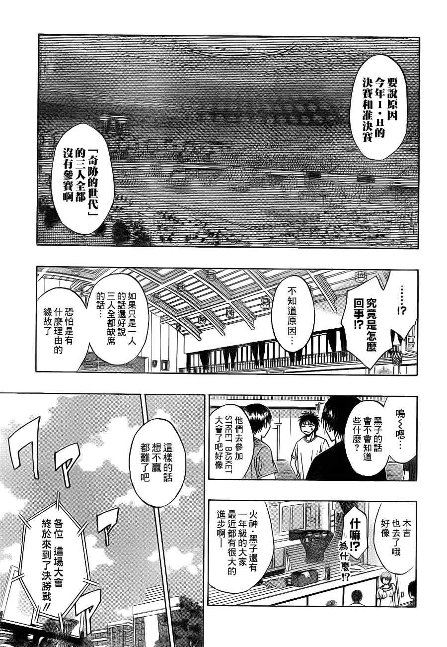 《黑子的篮球》漫画 077集