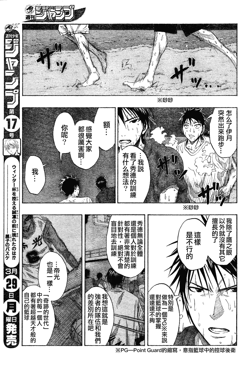 《黑子的篮球》漫画 062集