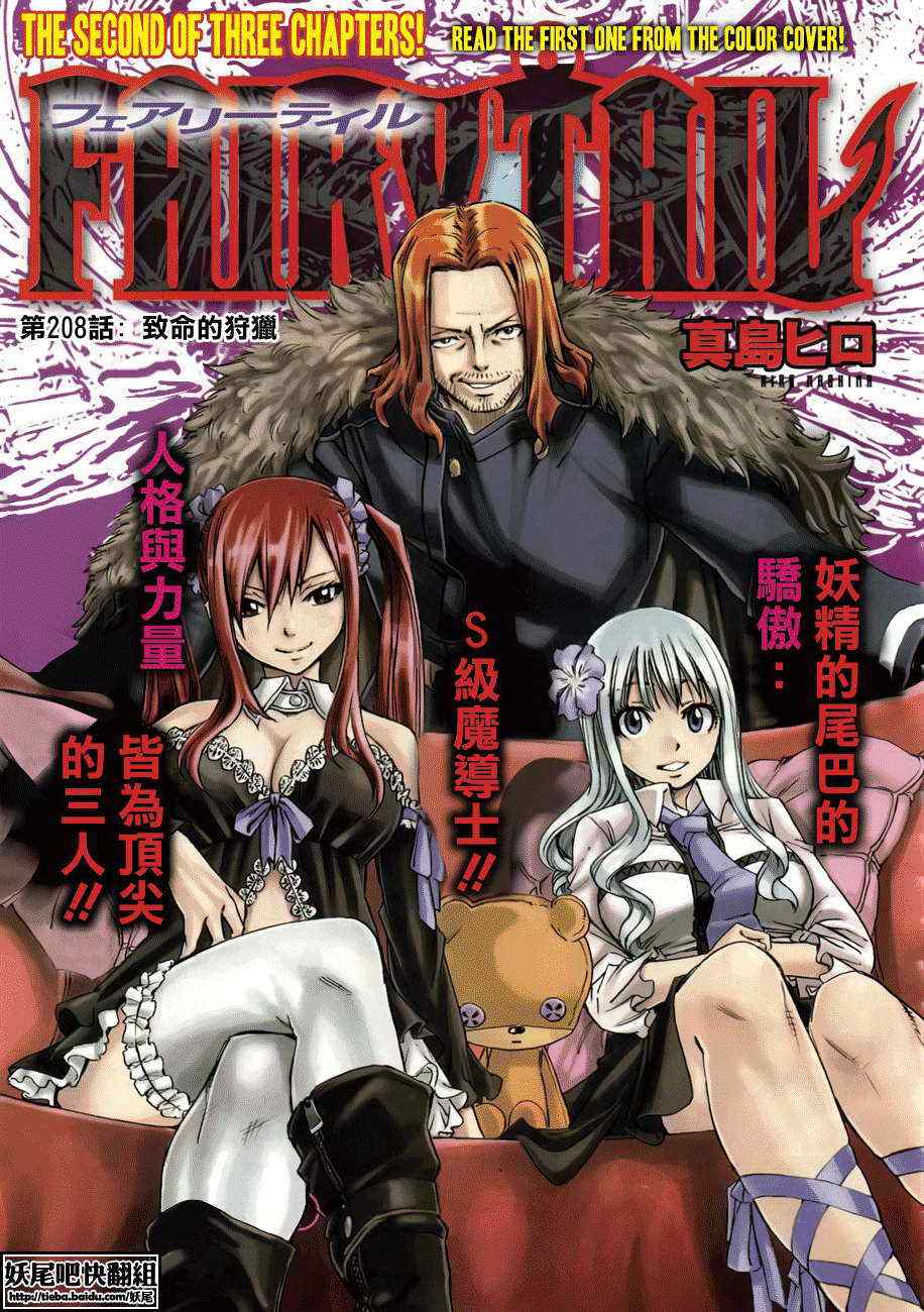 《妖精的尾巴》漫画 fairy tail208集