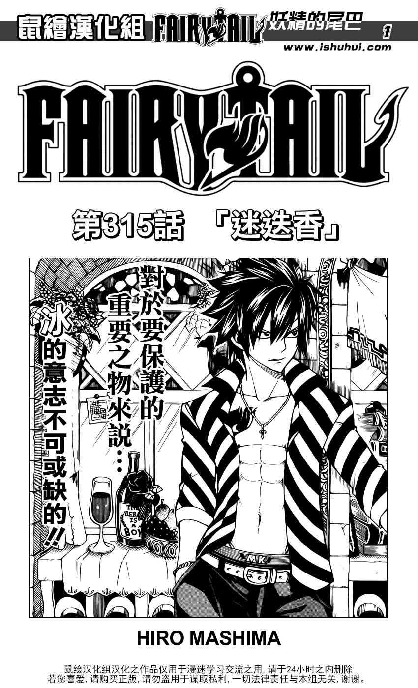 《妖精的尾巴》漫画 fairy tail315集