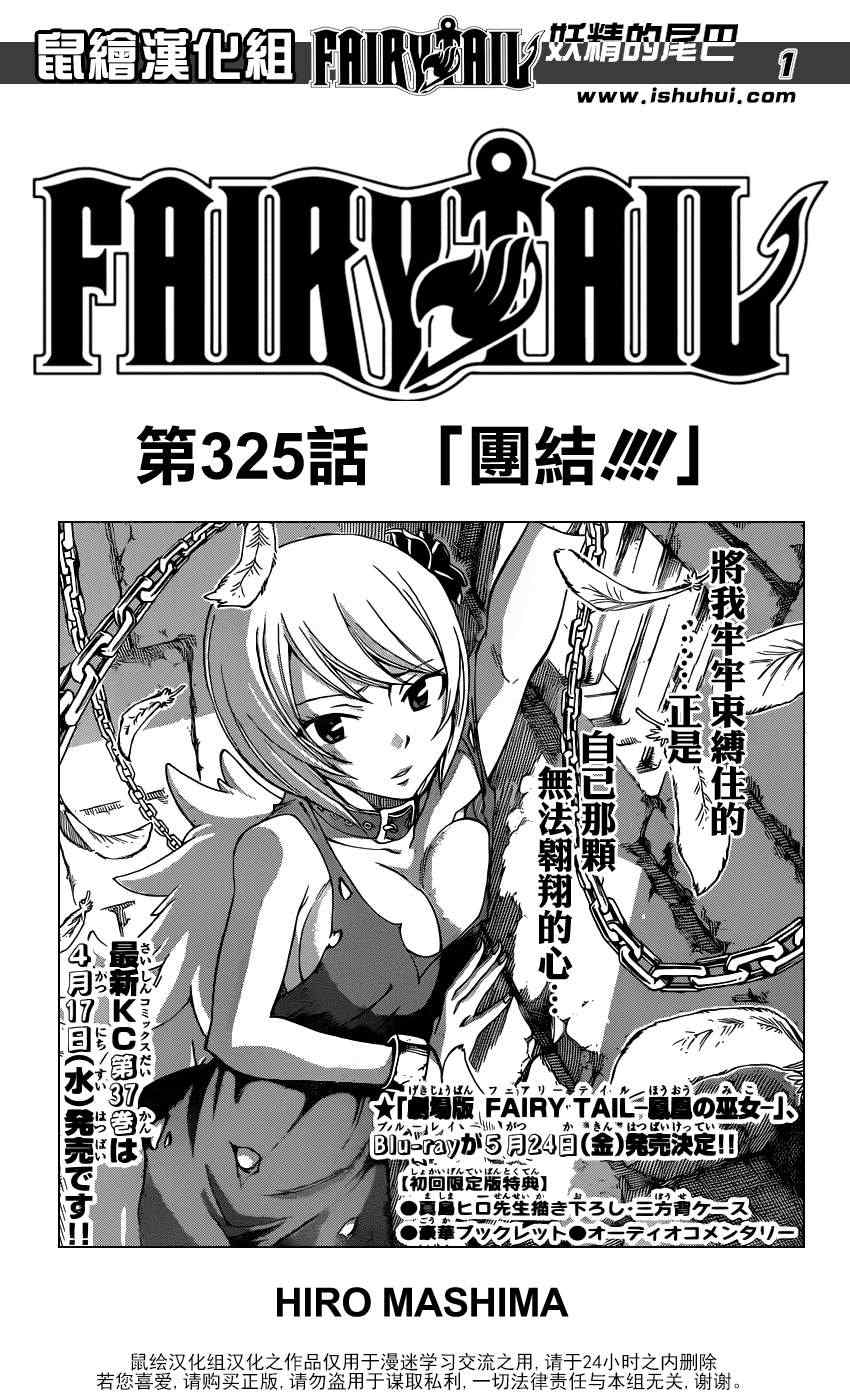 《妖精的尾巴》漫画 fairy tail325集