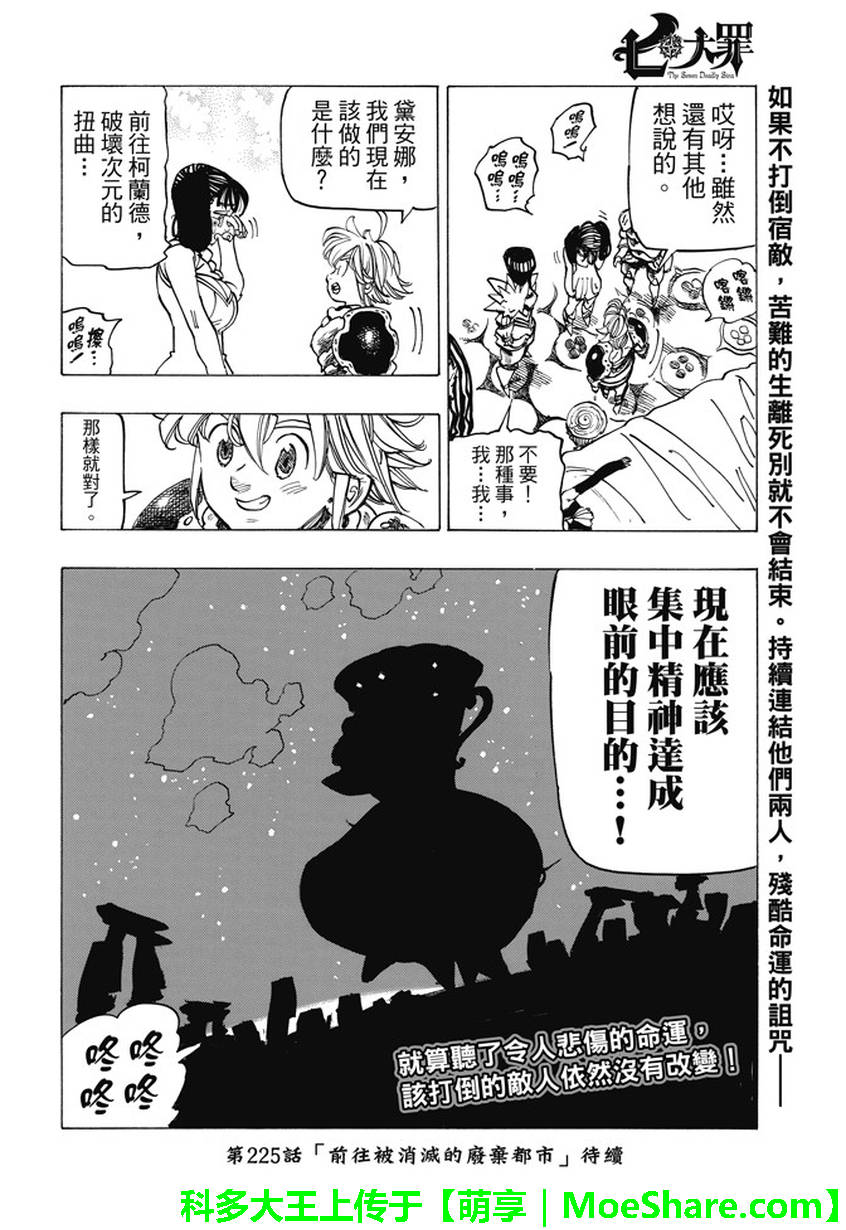 《七原罪》漫画 224话