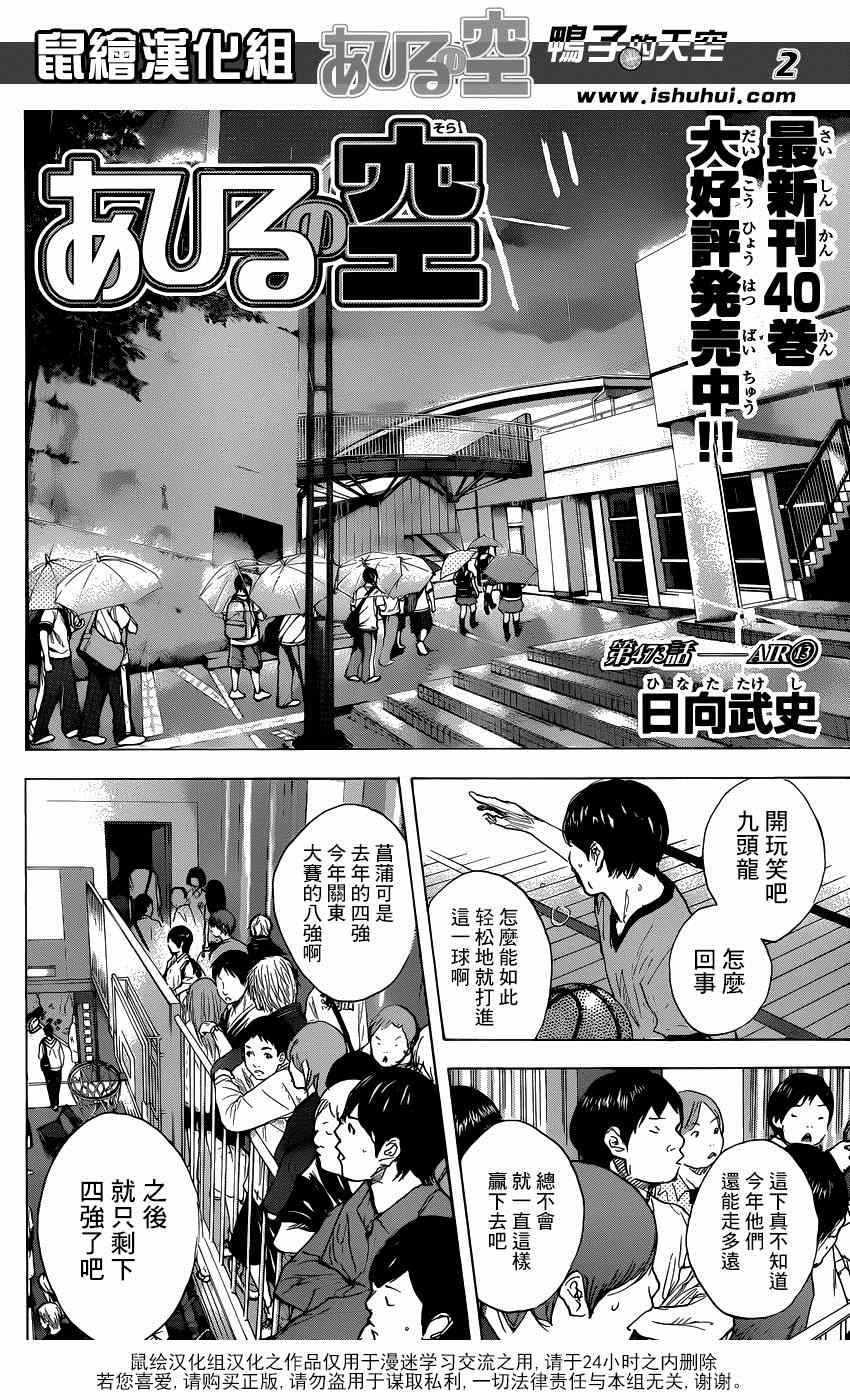 《篮球少年王》漫画 473集