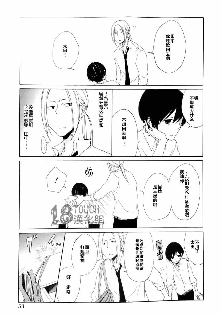 《田中君总是如此慵懒》漫画 003集