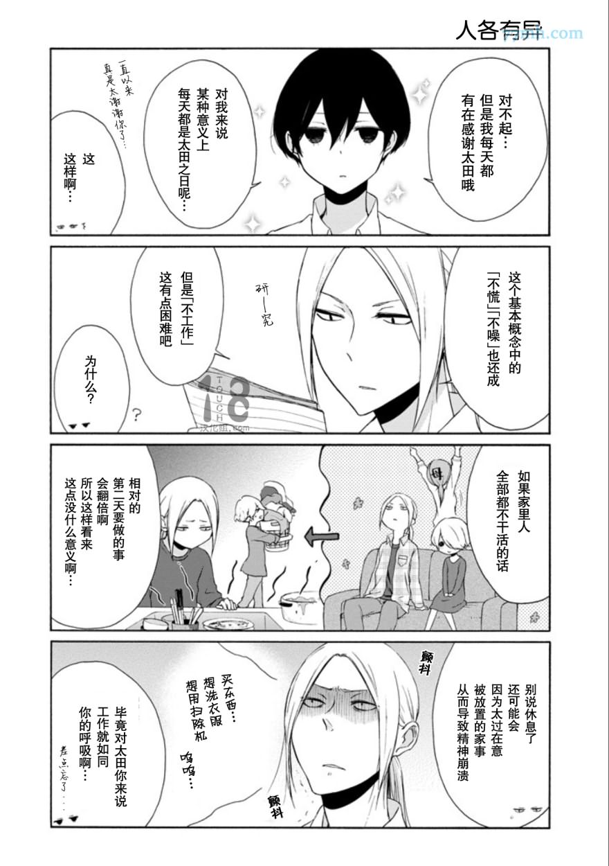 《田中君总是如此慵懒》漫画 068话