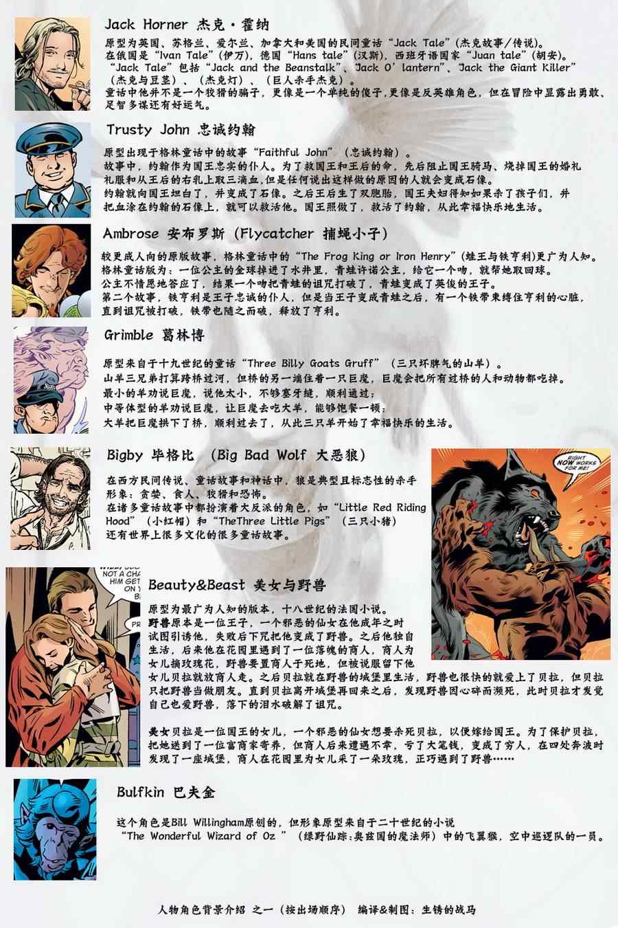 《Fables》漫画 032卷