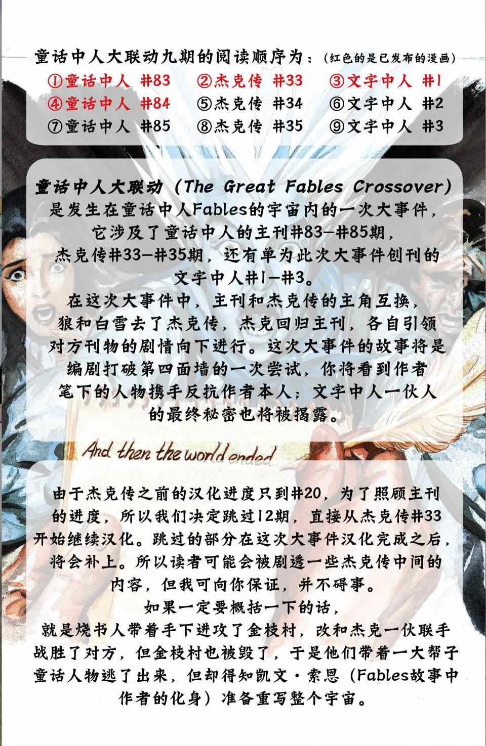 《Fables》漫画 084卷