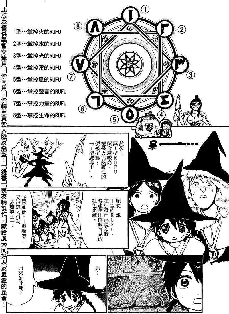 《魔笛MAGI》漫画 笛magi138集