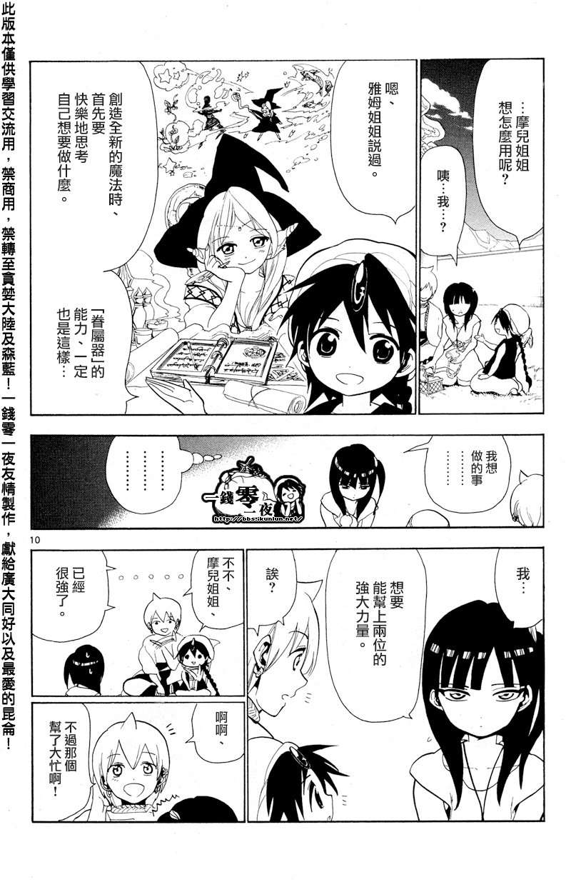 《魔笛MAGI》漫画 笛magi086集