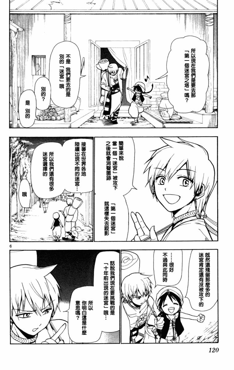 《魔笛MAGI》漫画 笛magi004集