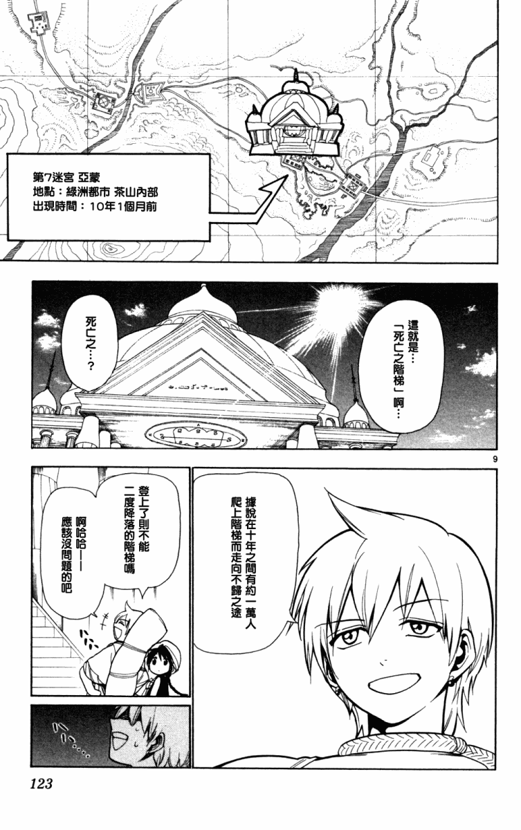 《魔笛MAGI》漫画 笛magi004集