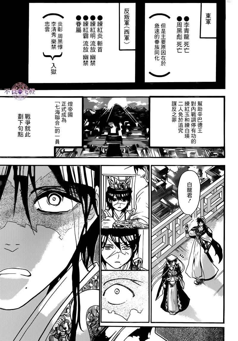 《魔笛MAGI》漫画 魔笛magi 280话