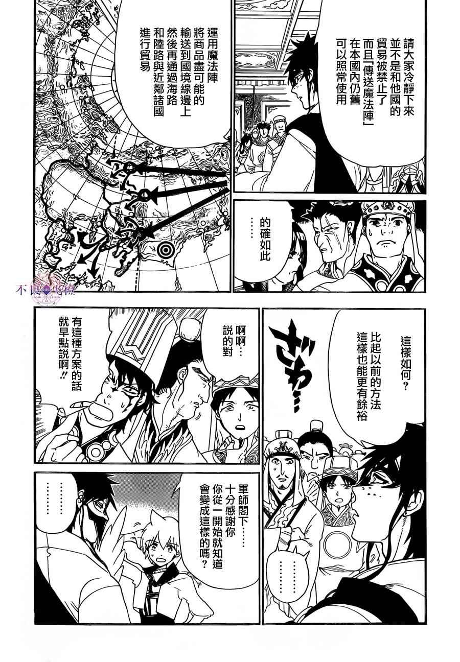 《魔笛MAGI》漫画 魔笛magi 303话