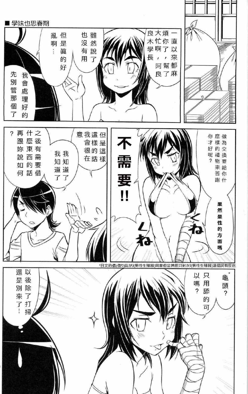 《火焰姐妹的青春期》漫画 短篇