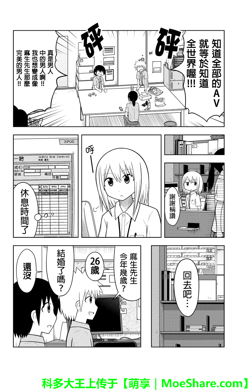 《DVD出租店的日常》漫画 014集