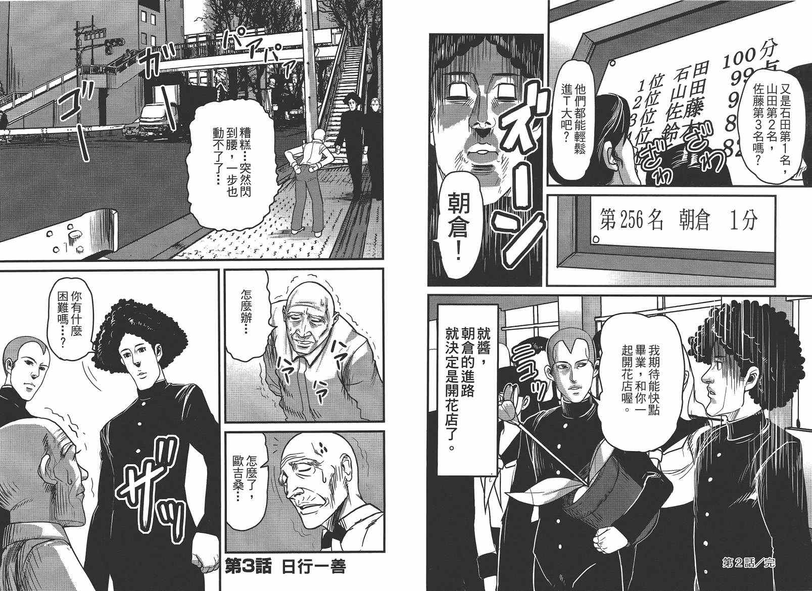 《翻天覆地二人组 石田与朝仓》漫画 石田与朝仓 001卷