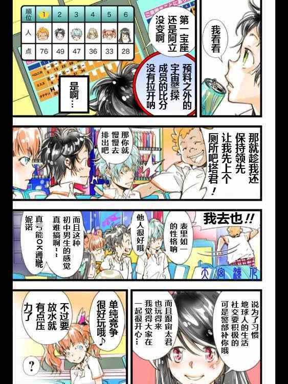 《宇宙警探elDLIVE》漫画 宇宙警探4th 02