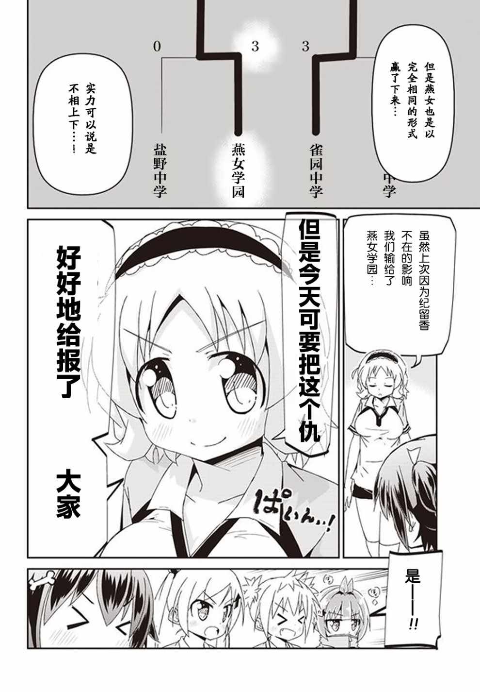 《灼热的乒乓球娘》漫画 008话