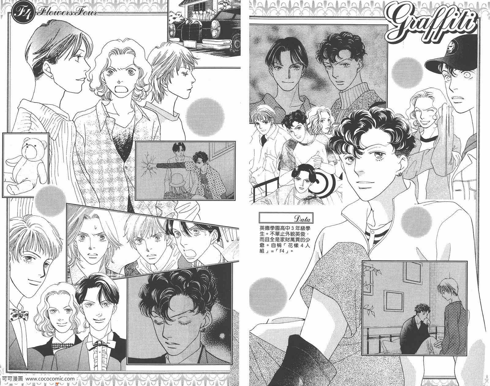 《流星花园》漫画 花样男子FF