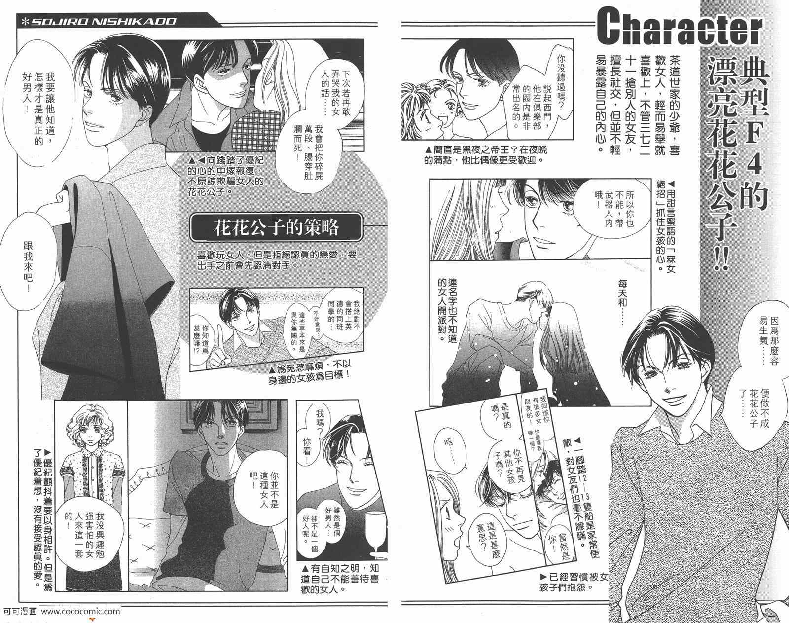 《流星花园》漫画 花样男子FF