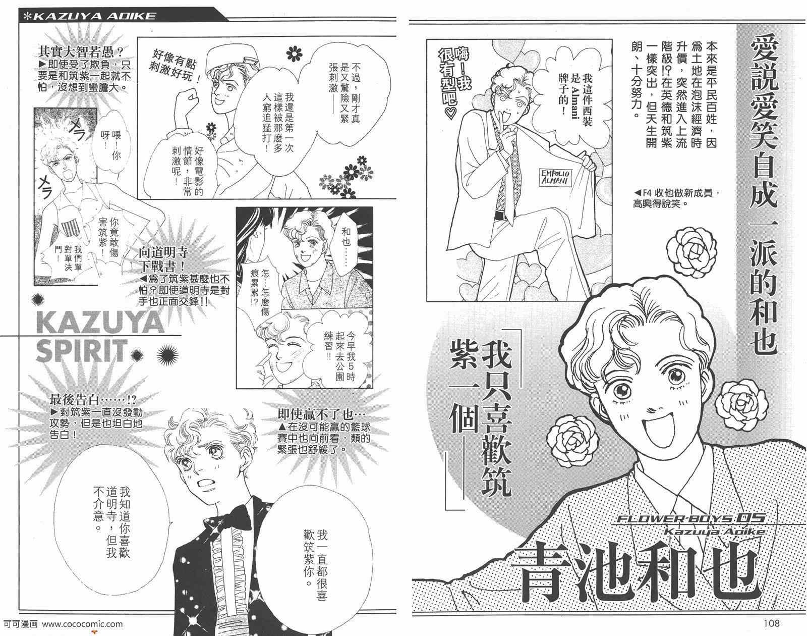 《流星花园》漫画 花样男子FF