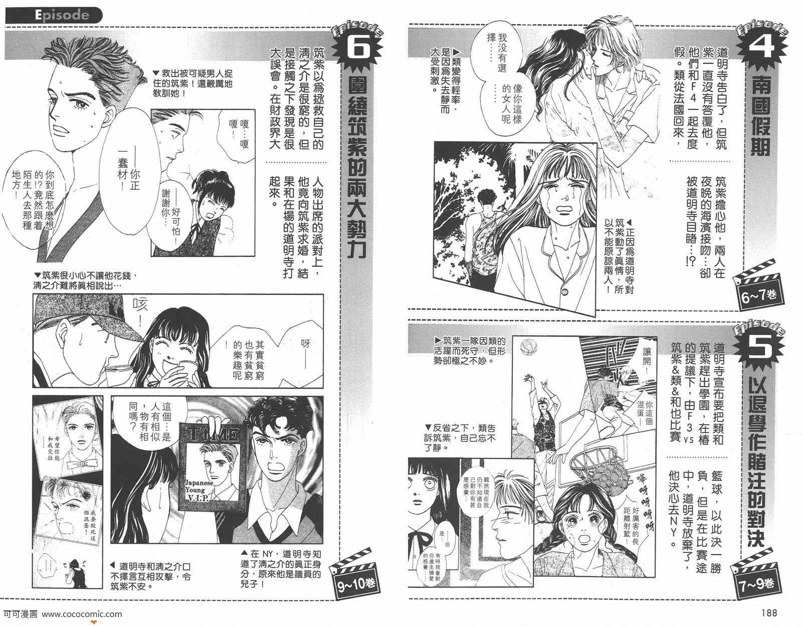 《流星花园》漫画 花样男子FF