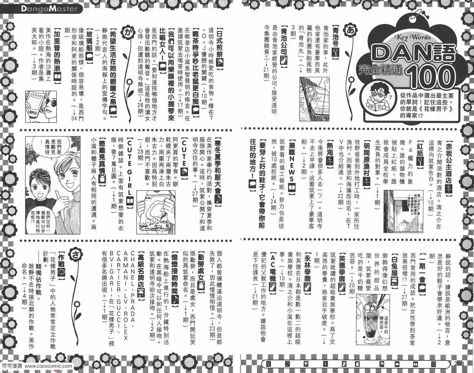 《流星花园》漫画 花样男子FF