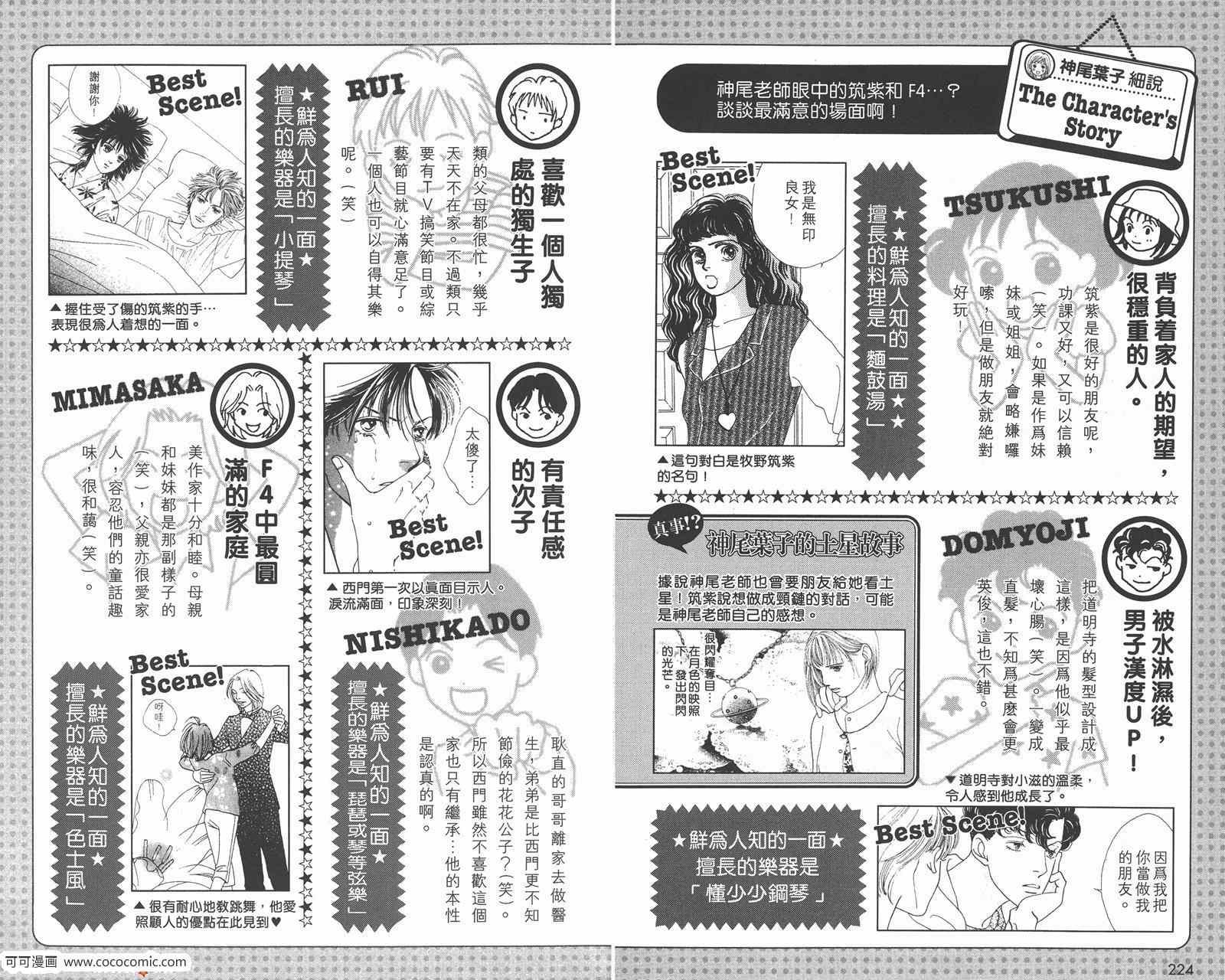 《流星花园》漫画 花样男子FF