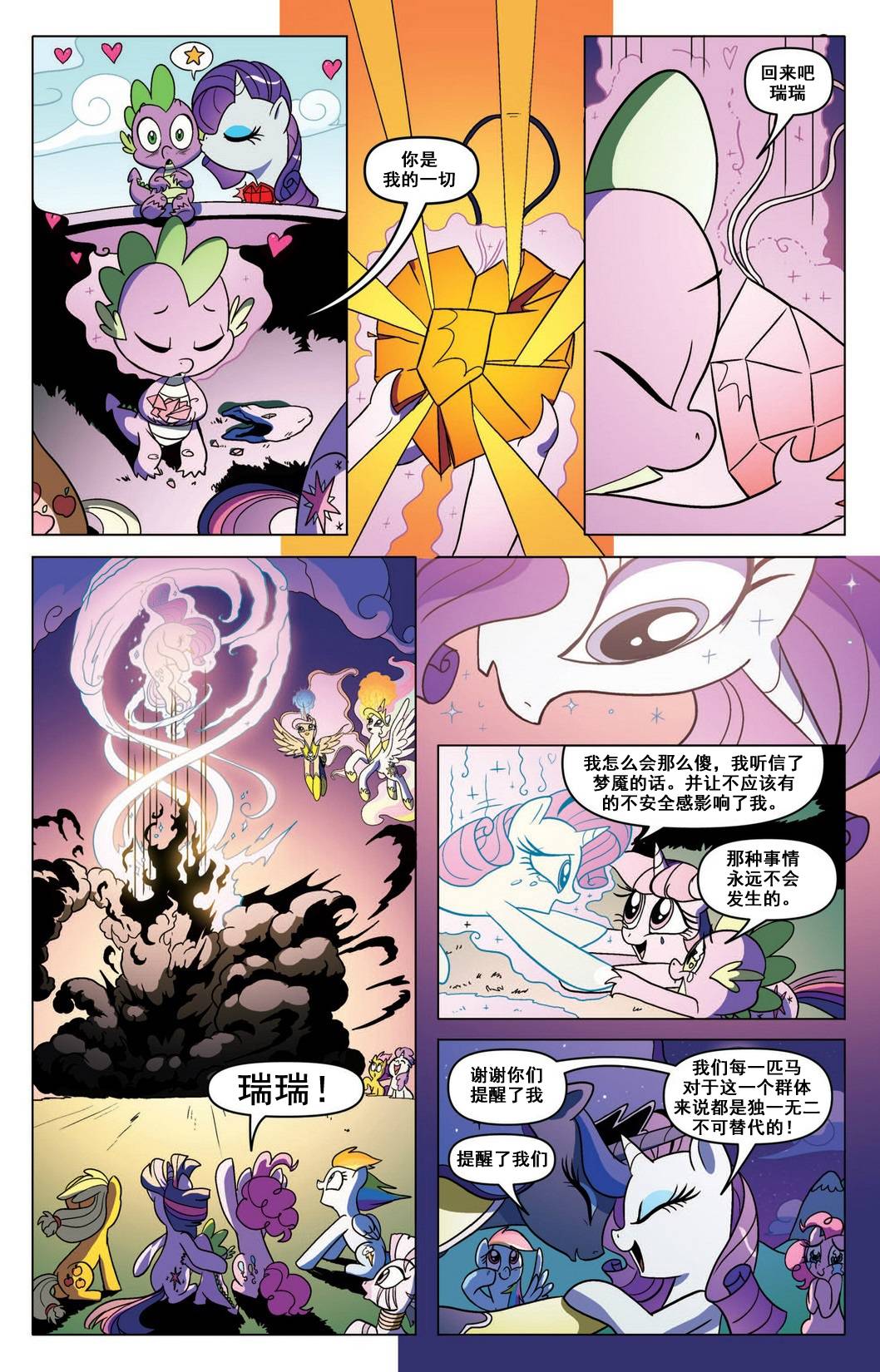 《彩虹小马G4：友情就是魔法》漫画 彩虹小马G4 08集