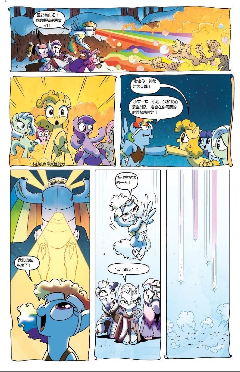 《彩虹小马G4：友情就是魔法》漫画 彩虹小马G4 16集