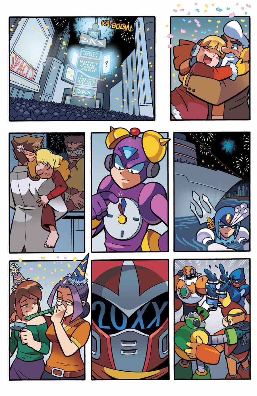 《洛克人Mega Man》漫画 洛克人 021集