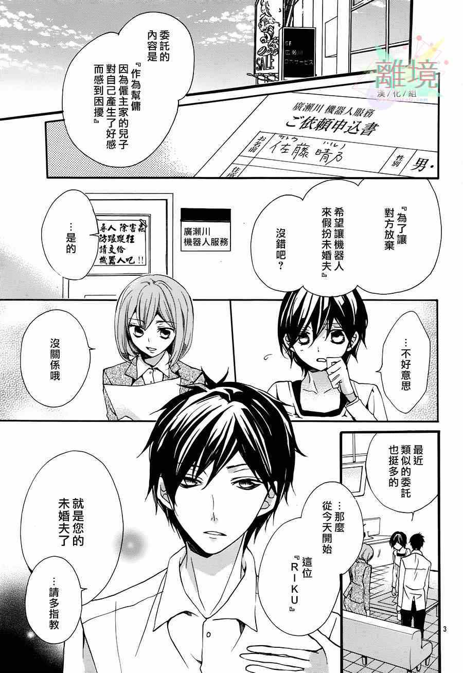 《失恋机器人》漫画 短篇