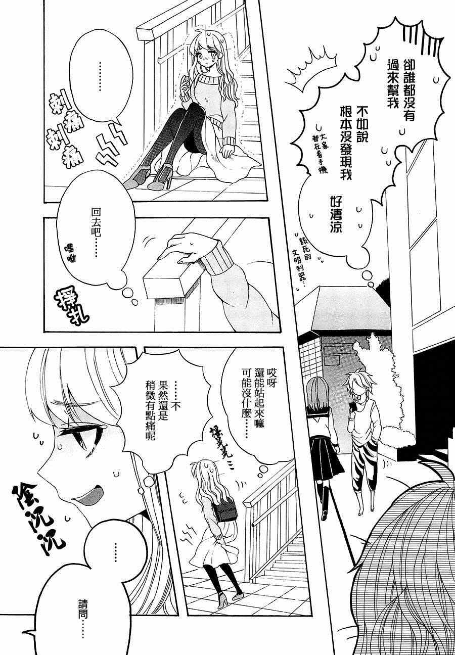 《离脚尖零距离》漫画 001集