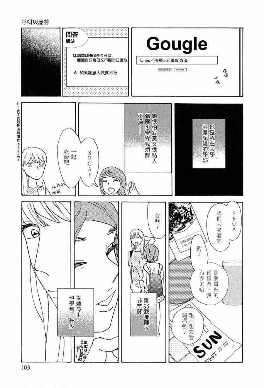 《呼叫与应答》漫画 001集