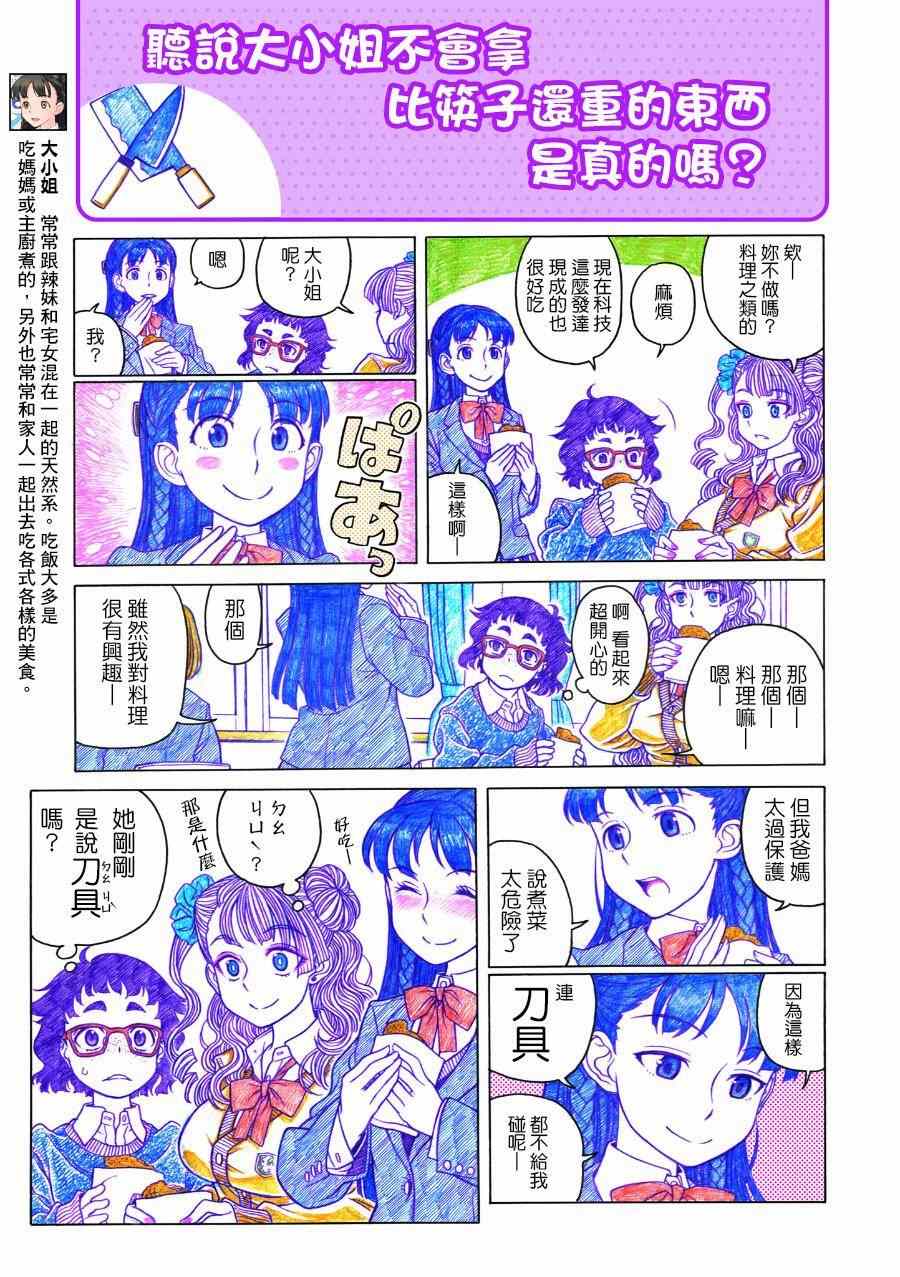 《告诉我！辣妹子酱》漫画 辣妹子酱 003集