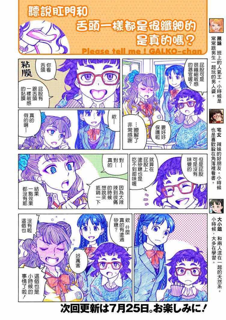 《告诉我！辣妹子酱》漫画 辣妹子酱 004集