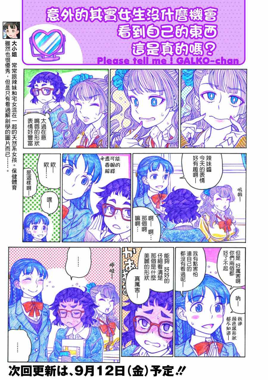 《告诉我！辣妹子酱》漫画 辣妹子酱 011集