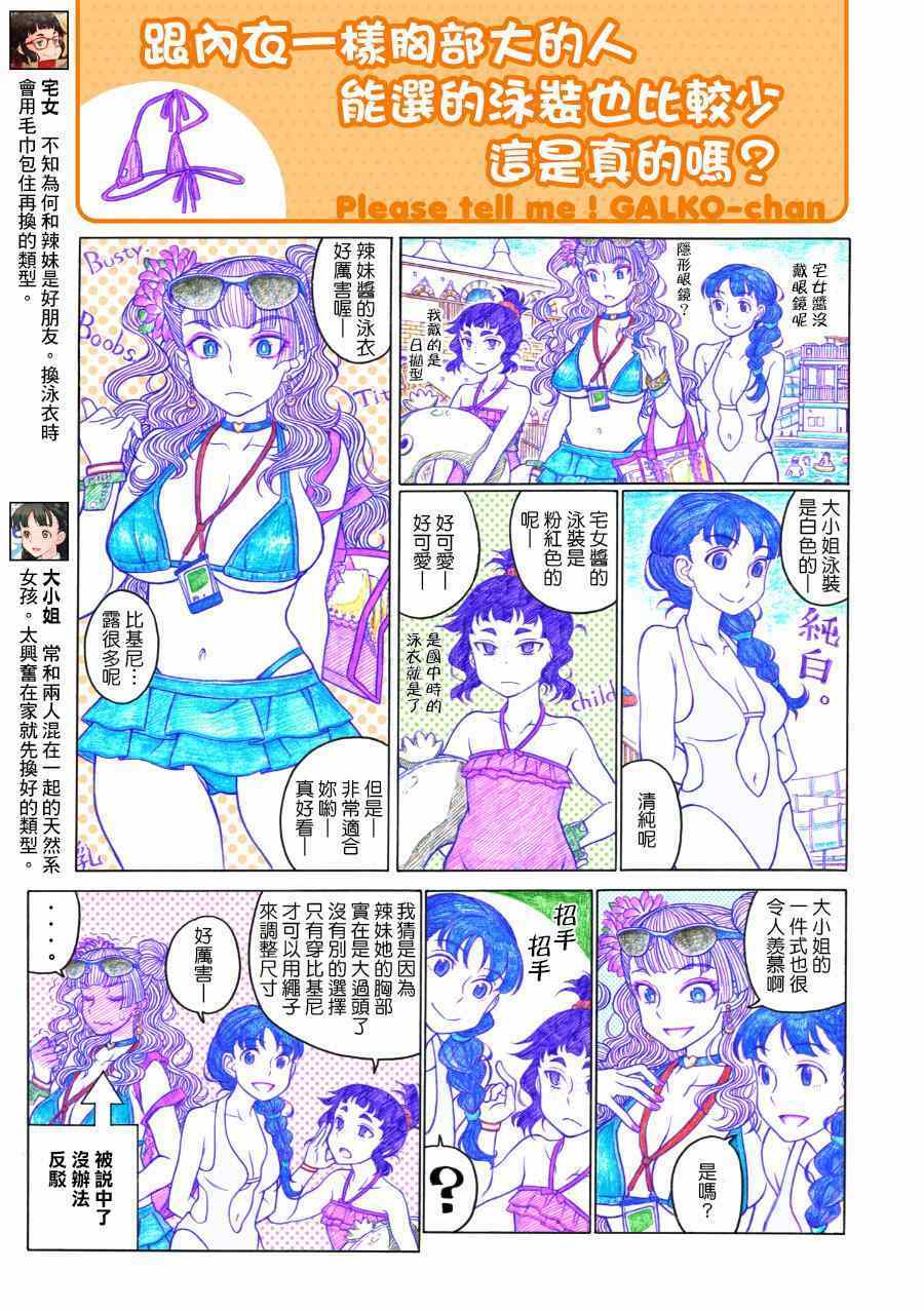 《告诉我！辣妹子酱》漫画 辣妹子酱 014集