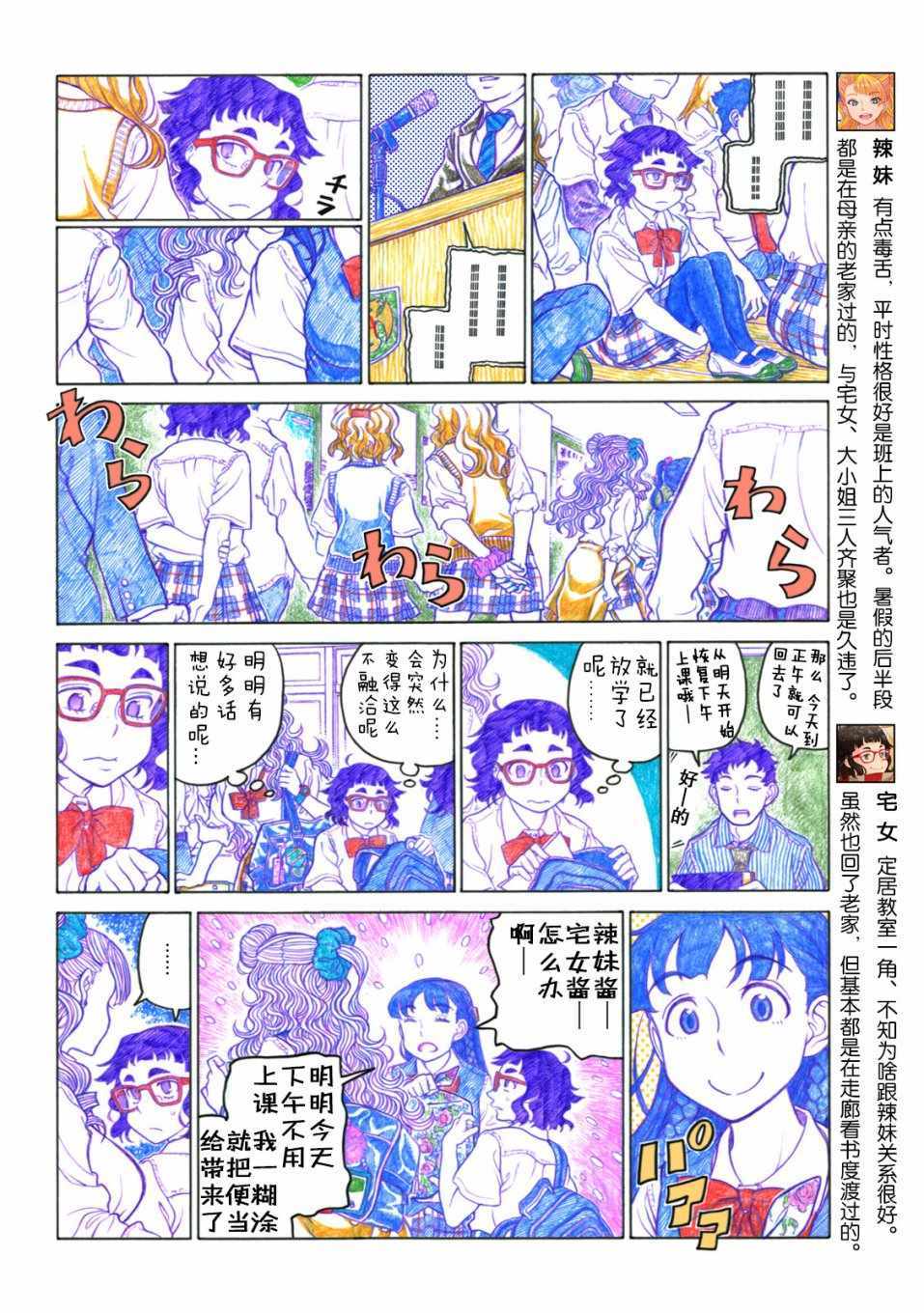 《告诉我！辣妹子酱》漫画 辣妹子酱 041话