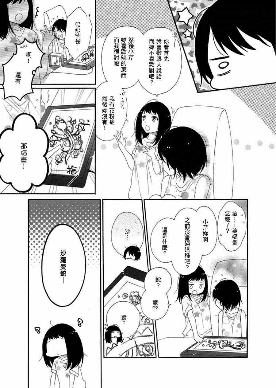 《雨、茶发与沙罗曼蛇》漫画 001集