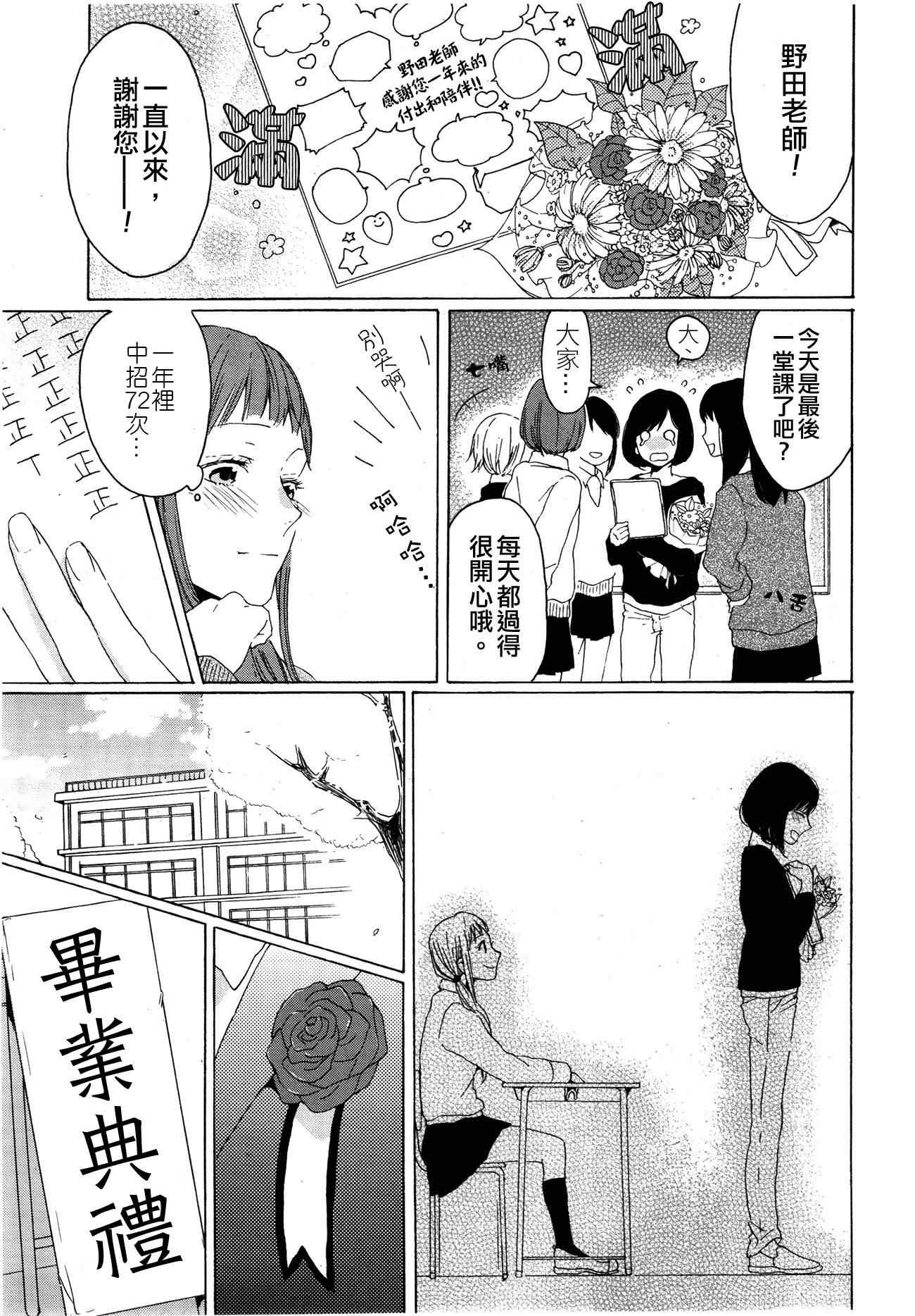 《老师、毕业》漫画 001集