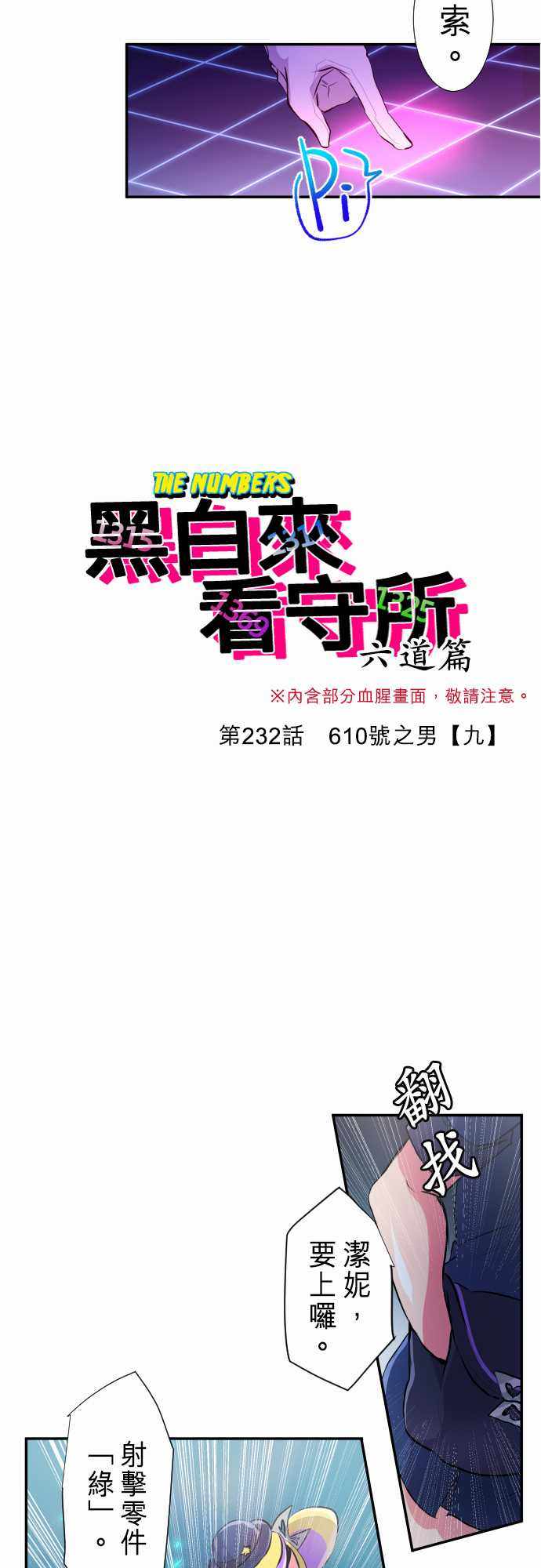 《黑白来看守所》漫画 232集