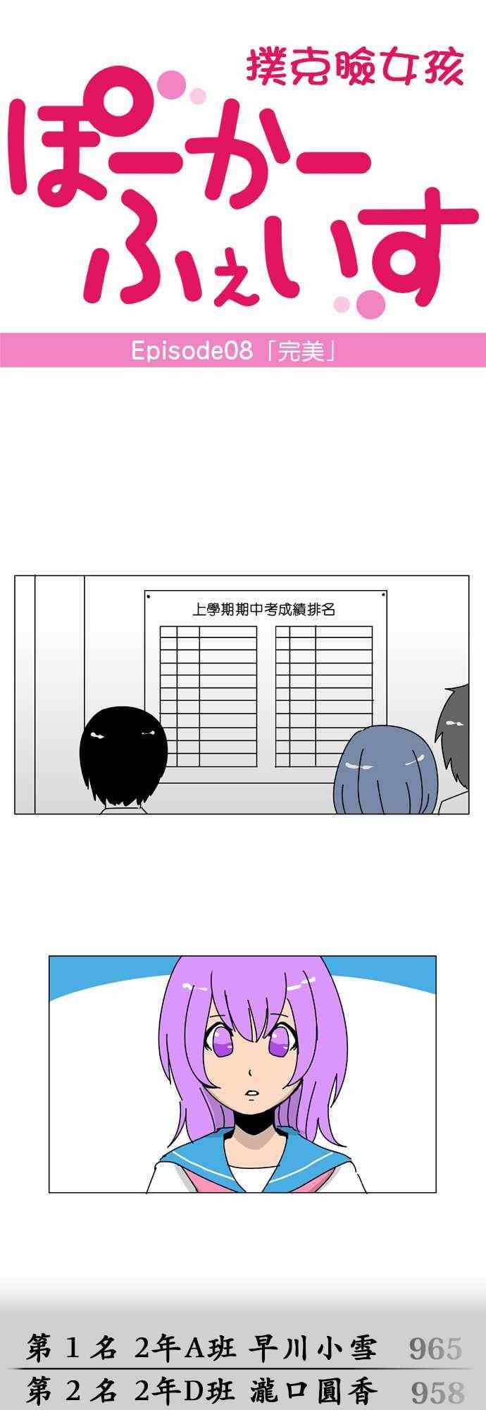 《扑克脸女孩》漫画 008集