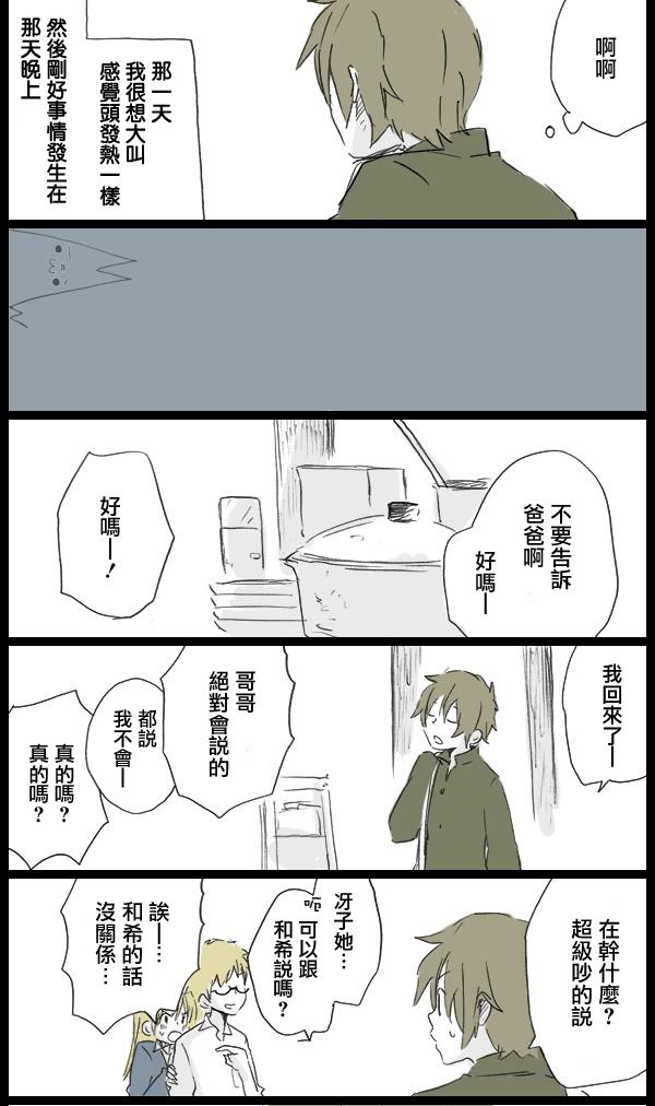 《我的失落日记》漫画 前篇