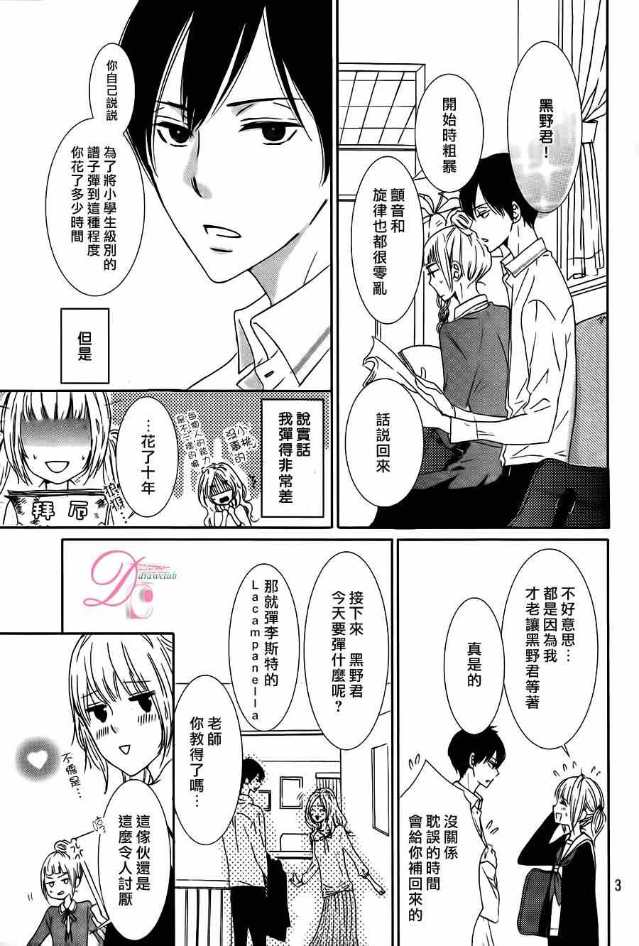 《黑野君的温柔授课》漫画 001集