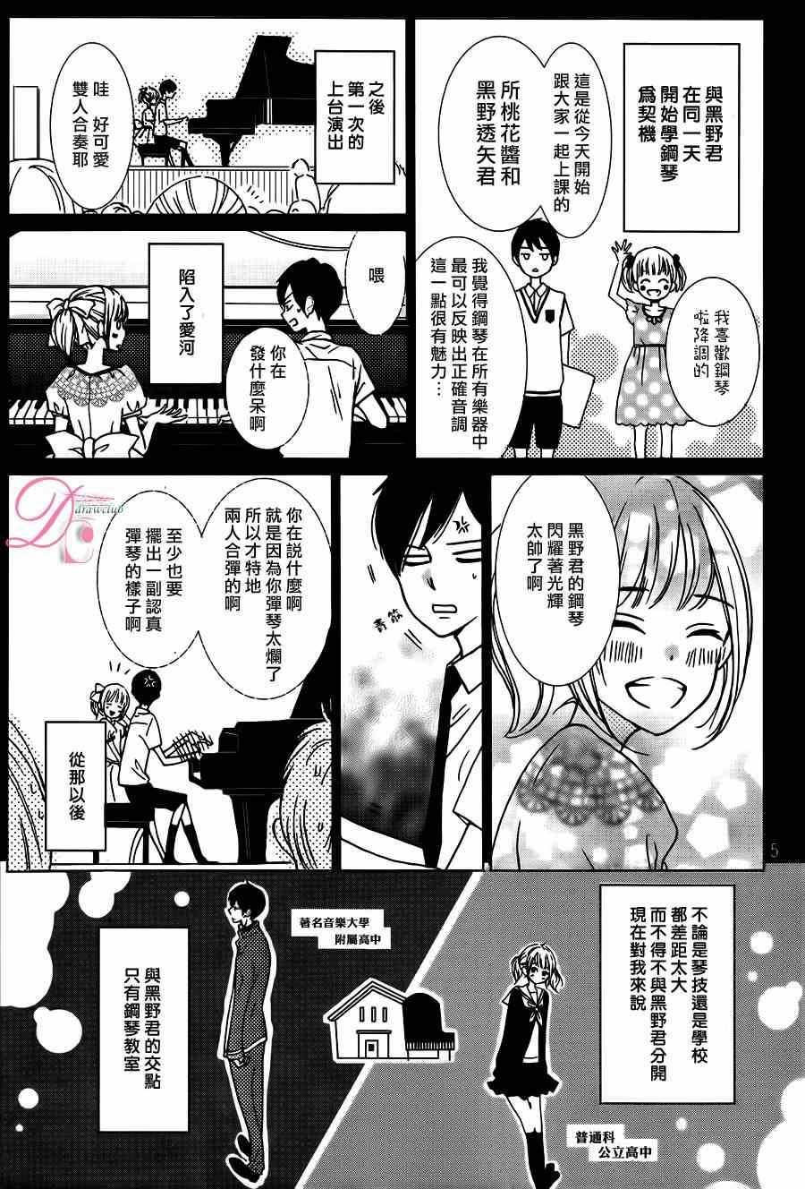 《黑野君的温柔授课》漫画 001集